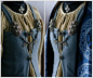 一些北歐和凱爾特民族服飾，制作與設計師是來自俄羅斯的名叫Savelyeva Ekaterina姑娘，據說面料上的花紋都是手工編織的，非常精美。更多關於她的作品：O网页链接 @-潭月-