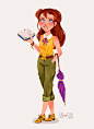 Pocket: Illustrated Disney Princesses Reimagined As Modern Girls Living In The 21st Century