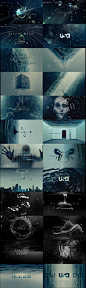 FALLING WATER  PROMO CONCEPTS : PROMO CONCEPTS for the USA tv show "Falling water"done through KING & COUNTRY