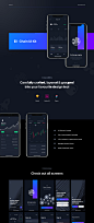 UI Kits : Chain is Premium UI Kit that contains 35 mobile app screens for your cryptocurrency tracker app. Each screen is fully customizable, exceptionally easy to use and carefully layered and grouped in Sketch, Adobe Xd & Figma. It's all you need fo