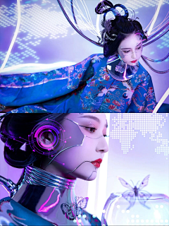 belle-黛雅采集到全息投影
