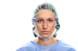 Young nurse or doctor in surgical scrubs by Lars Zahner on 500px