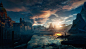 Ven-ice, Roberto Oleotto : Personal digital matte painting