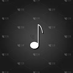 音符,图标,平坦的,创造力,分离着色,音乐,收集,弯曲,流动,设计