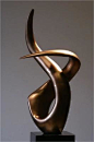 树脂仿铜抽象雕塑摆件会所酒店软装工艺品客厅创意艺术品摆饰现代-淘宝网
