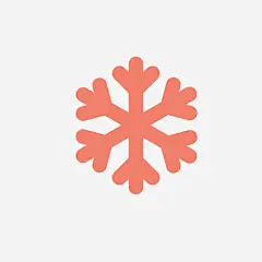 雪花暴雪寒冷图标_88ICON https://88icon.com 雪花 暴雪 寒冷 降水 下雪 冬季 天气