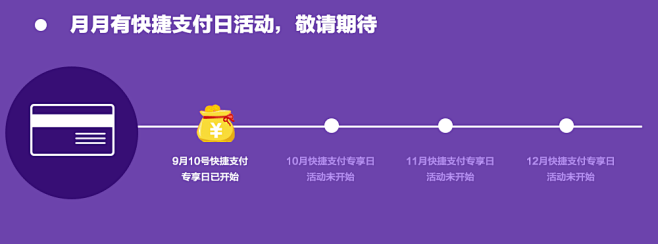 快捷支付专享日 最高可减48元