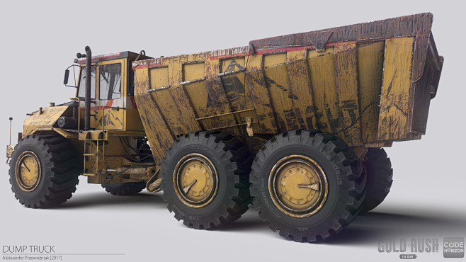 Dump Truck - Gold Ru...