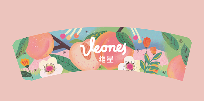 包装插画设计| Veones Illus...