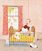 2016calendar : big cat and little baby