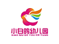 小白鸽幼儿园logo设计