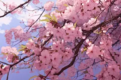 桃花花朵花枝壁纸素材图片