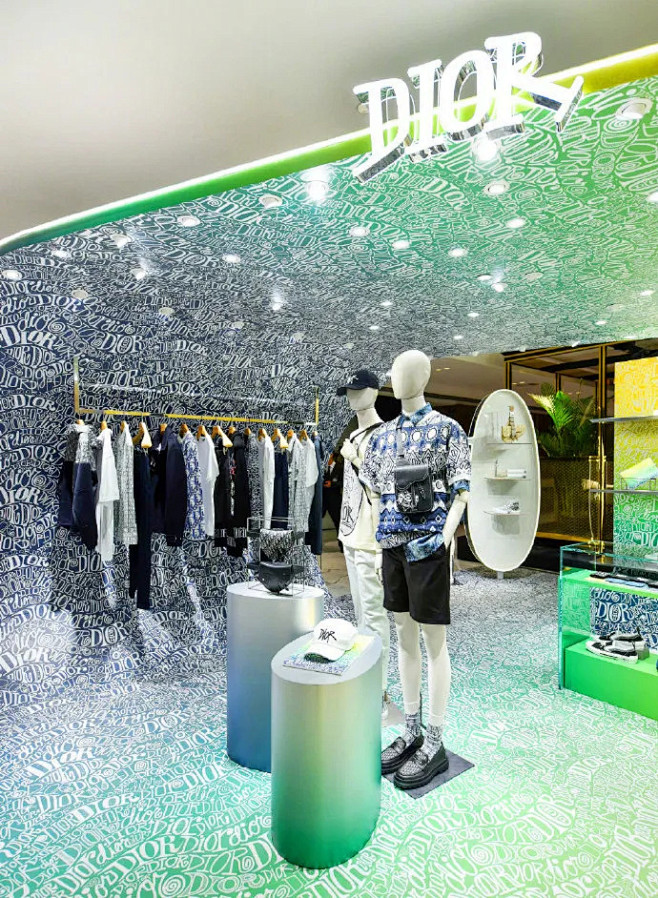 【迪奥dior男装限时精品店】印花 B2...