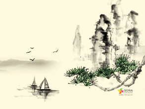 简单水墨画ppt背景_百度图片搜索
