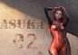 ASUKA-yueyue_cg_同人,EVA,Asuka_涂鸦王国插画