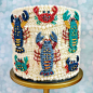 Hand-Embroidered? Confectioner Impresses When Decorating Cakes