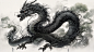 盲盒设计｜中国神兽｜黑龙｜By AI