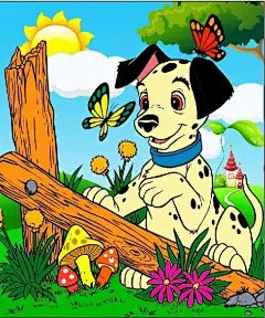 花圃里有月季和玫瑰花 卡通_百度图片搜索