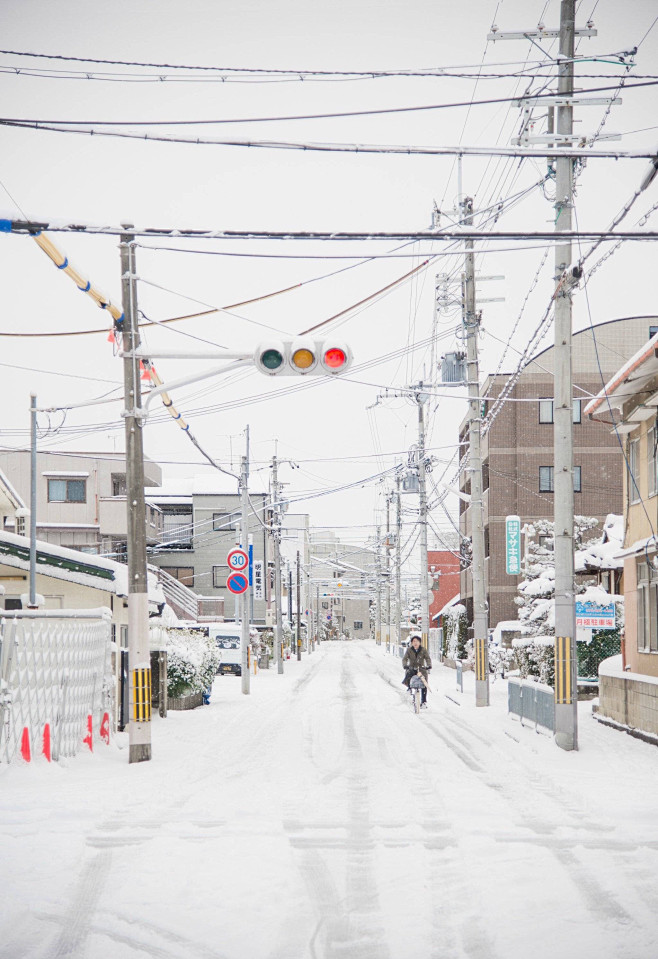 雪景 街道