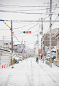 雪景 街道