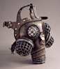 Ragnarok Gas Mask -- Steampunk Leather ~ Tom Banwell Designs