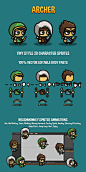 Before you- Archer Tiny Style 2D Character Sprites.