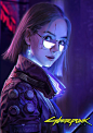 ArtStation - Cyberpunk 2077 fun art, Lei Deng
