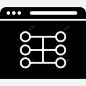 在线网络联盟六 表示 icon 图标 标识 标志 UI图标 设计图片 免费下载 页面网页 平面电商 创意素材