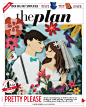 Papercut for wedding magazine : papercut illustration