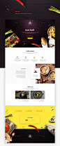 Yalla nakol web design UX/UI : Yalla nakol is a restaurant for fast food.