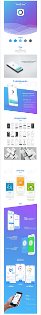 《Infinite》智能医疗手环App界面展示-移动设备-APP界面-UI-Cainy_Vanasd_01