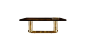 William Business Desk - LuxDeco.com : Buy Dom Edizioni William Business Desk online at LuxDeco. Show them you mean business with Dom Edizioni's William Desk, combining luxurious Macassar ebony with a burnished brass base.