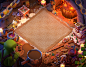 Clash of Clans : Gingerbread Scenery