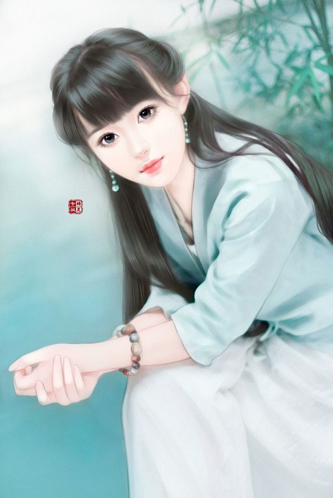 言情精灵言情美女转手绘视频过程教程第一期看图转手绘吧百度贴吧