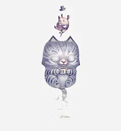 黑色猫咪插画免抠png素材_新图网ixintu.com