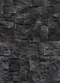 【知识星球：地产重案 】Black Stone Wall Texture Design Inspiration 29211 Floor Ideas Design