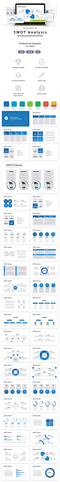 Swot Analysis PowerPoint Template - Business PowerPoint Templates