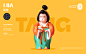 3D art toy c4d Character china cinema4d Fun ILLUSTRATION  motion graphic 公仔
