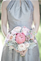 bouquets for bridesmaid dresses