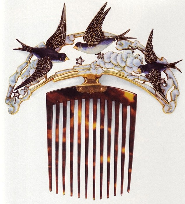 Rene Lalique comb