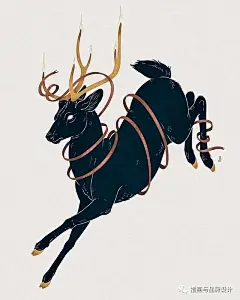 插画丨魔幻现实？动物哥特式？忧郁恐怖的气息让人寒毛直竖！ : 60万插画师共同关注→插画与品牌设计