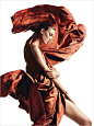 顶级超模Karlie Kloss 演绎爱马仕丝巾时尚大片 - 时尚潮流|六月天奢侈品@北坤人素材