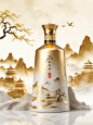 酒包装设计【山川鎏金·醇香璀璨】 - 小红书