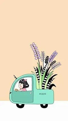 夏天的风我永远记得，清清楚楚地说你爱我，我看见你酷酷的笑容也有腼腆的时候。
夏天的风正暖暖吹过，穿过头发穿过耳朵，你和我的夏天风轻轻说着。
插画壁纸投稿BY@mooyo麻药 #插画狂想# ​