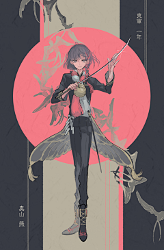 BWjoker采集到cg人设