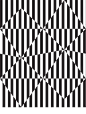 Diamond Stripes - Black, from Australian studio The March Collective