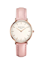 **The TRIBECA White and Pink Rose Gold Watch by Rosefield  : **The TRIBECA White and Pink Rose Gold Watch by Rosefield
@北坤人素材