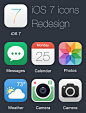 IOS7图标重新设计Flat reDesign icons #采集大赛#