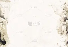 复古彩色液体材料，潮人标题。明亮染色东方飞溅，流混合丙烯酸，原色米色水彩。旧几何经典图案