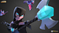 Clash Royale - Night Witch : UI icon and new pose